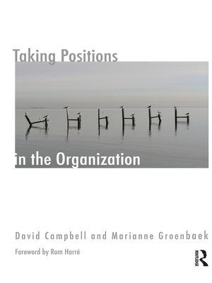 cover image of Taking Positions in the Organization
